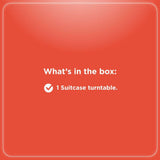 RadioShack Portable Suitcase Turntable with Bluetooth 4001790