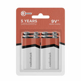 RadioShack 9V Alkaline Batteries 4 Pack 2302290