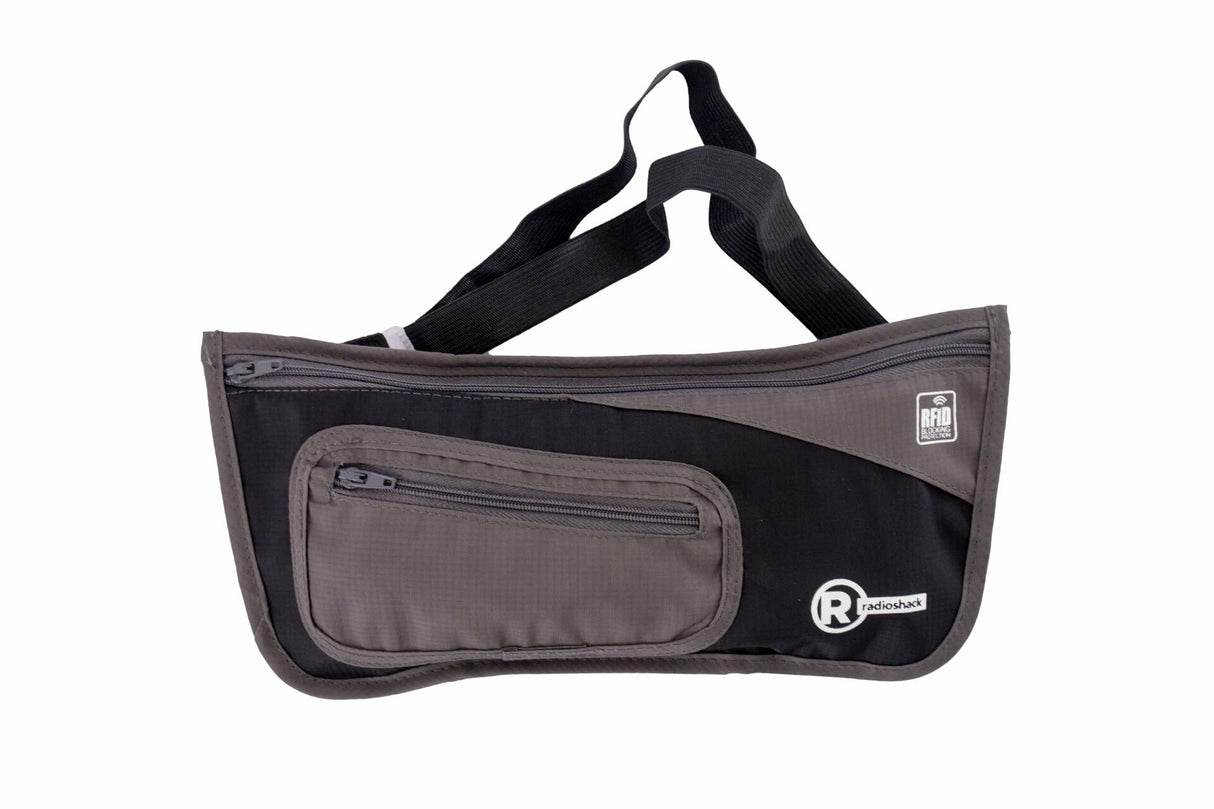 RadioShack Belt Bag with RFID Blocking 2606028 Black