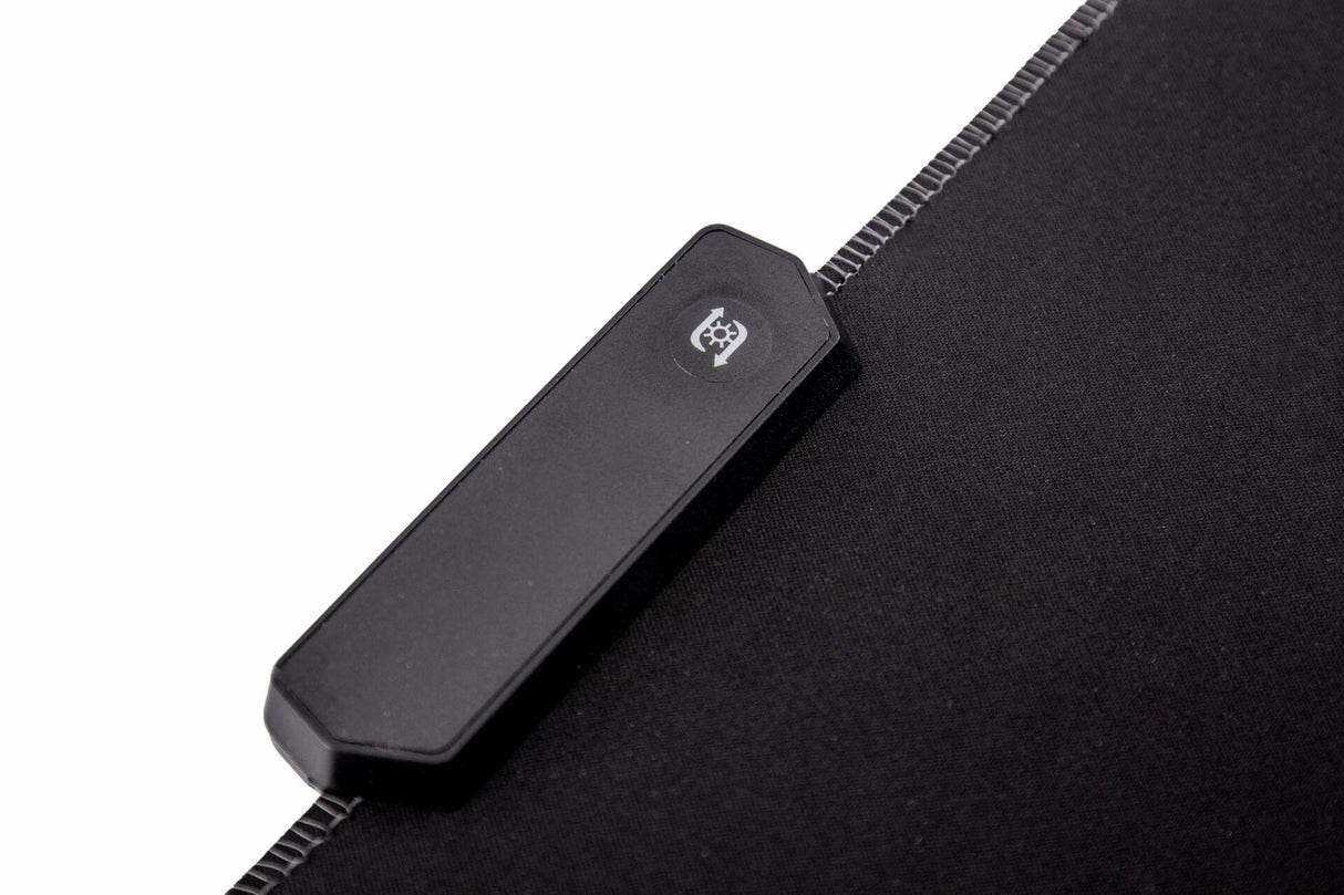 Radioshack LED gaming mouse pad with RS logo black 2607104