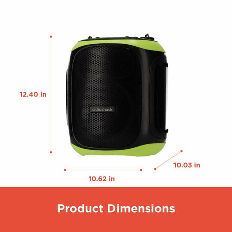 RadioShack Portable Karaoke Speaker 4001788