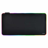 Radioshack LED gaming mouse pad with RS logo black 2607105 31.49 x 14.57 in