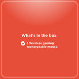 RadioShack Rechargeable Wireless 6 Button Gaming Mouse 2604789