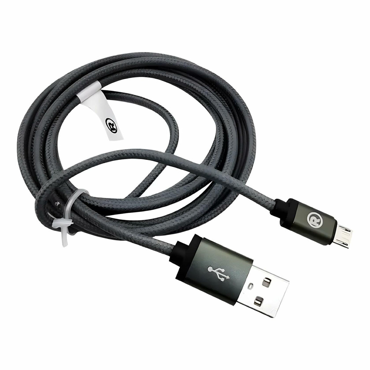 RadioShack USB 2.0 Male to Micro USB Male Braided Cable - 1.8m (6 Feet) 2605138