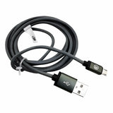 RadioShack USB 2.0 Male to Micro USB Male Braided Cable - 1.8m (6 Feet) 2605138