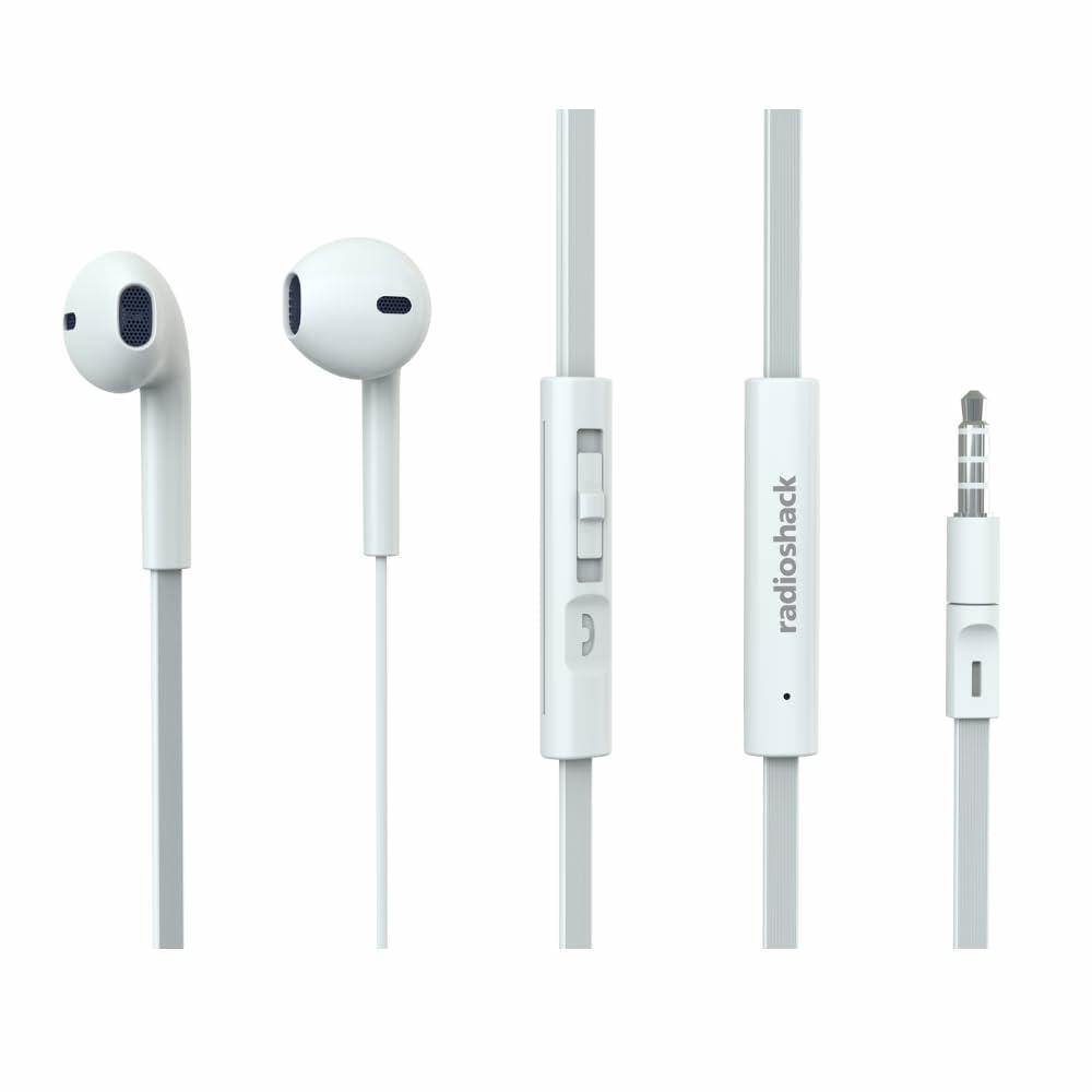 RadioShack Stereo Headphones 3304245 White