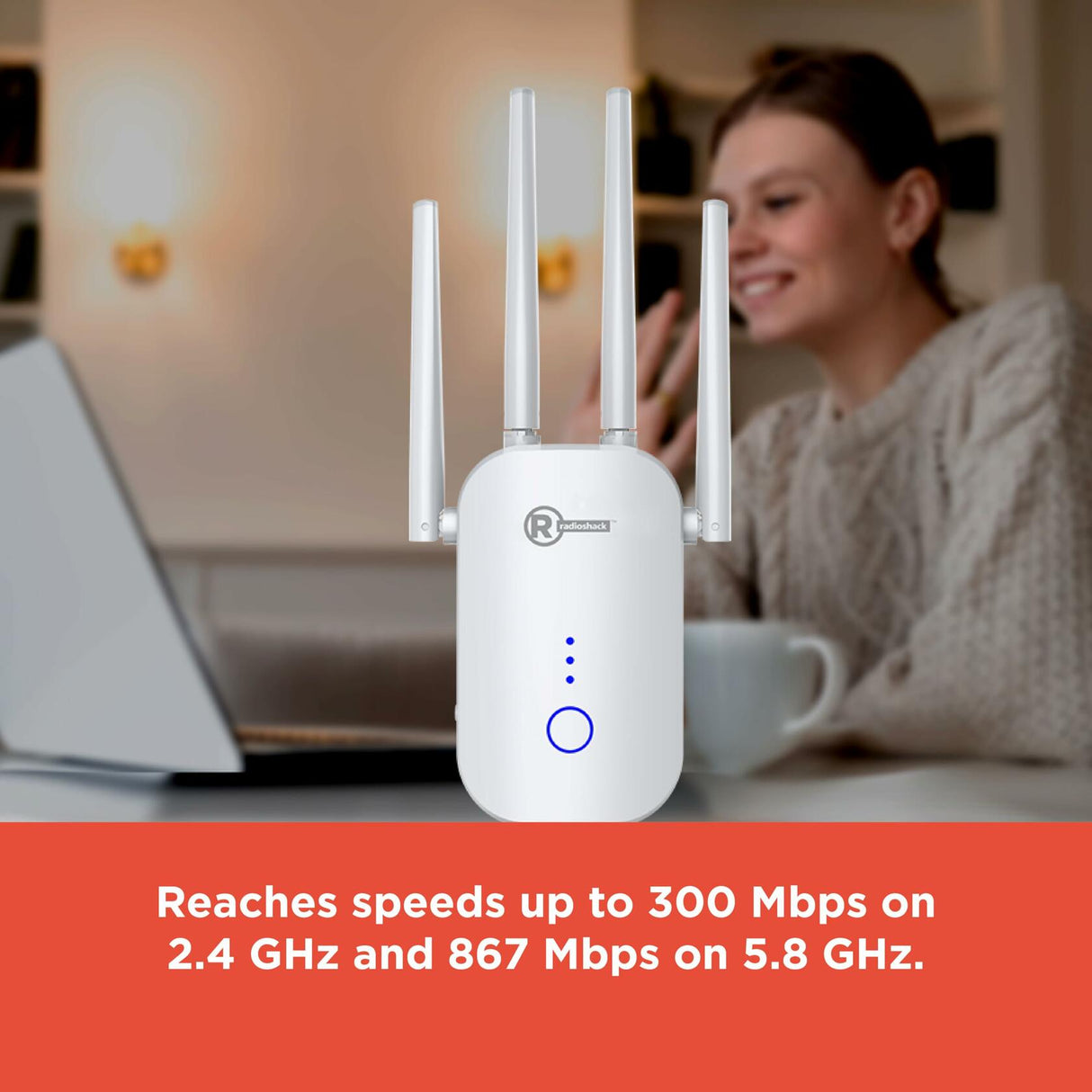 RadioShack 1200Mbps WiFi Repeater 2505011