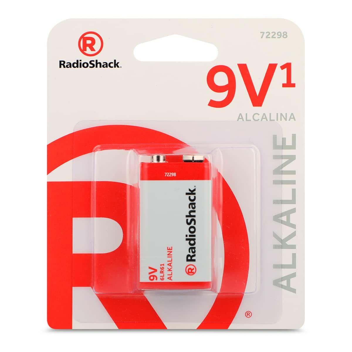 RadioShack Alkaline battery / 2302209 / 9V