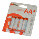 RadioShack AA Alkaline Batteries / 2302213 / 4 Pack