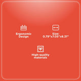 RadioShack Mouse Pad with Wrist Rest 2605086 Blue