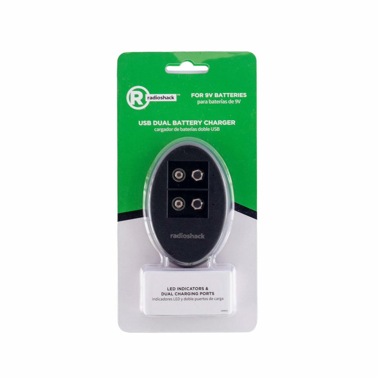 RadioShack Dual USB Battery Charger 2309331 9V