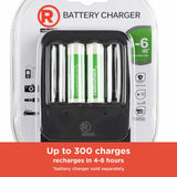 RadioShack AAA Rechargeable batteries 2300747 2Pack