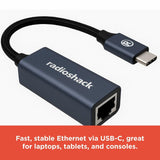 Radioshack USB-C to 2.5 G Ethernet Adapter 1503308
