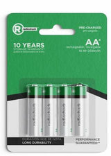 RadioShack AA Rechargeable Batteries 4 Pack 2300760