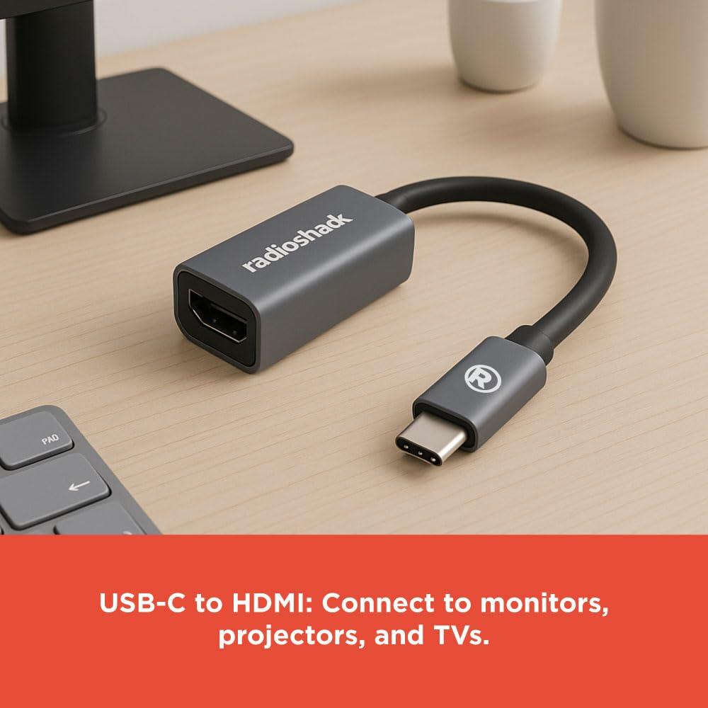 RadioShack USB-C to HDMI Female Converter 1503309