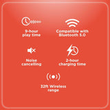 RadioShack THUNDER 2 -Bluetooth Headphones 3304275