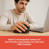 RadioShack Ergonomic Wireless Bluetooth Mouse 2604735