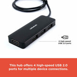 RadioShack 4 USB 2 0 Port 2605155