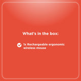 RadioShack Rechargeable Ergonomic Wireless Mouse 2604736