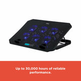 RadioShack Laptop Fan 2607076 6 Lights