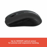 RadioShack 4 Button Rechargeable Ultra Slim Wireless Mouse 2604732