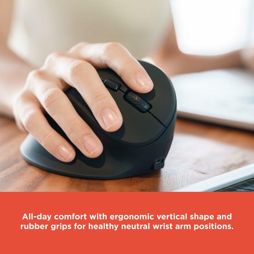 RadioShack Ergonomic Wireless Bluetooth Mouse 2604735