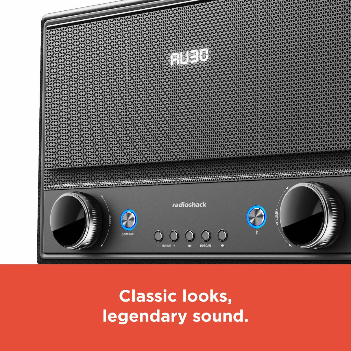 RadioShack Retro Style Bluethooth Speaker with FM Radio 4001974