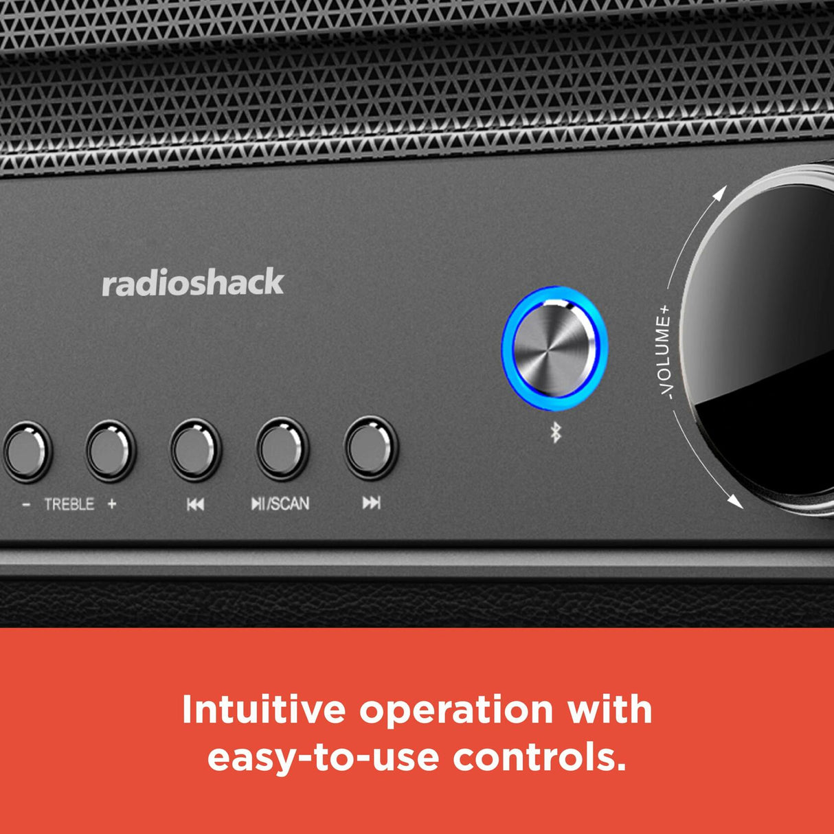 RadioShack Retro Style Bluethooth Speaker with FM Radio 4001974