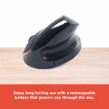 RadioShack Rechargeable Ergonomic Wireless Mouse 2604736