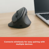 RadioShack Ergonomic Wireless Bluetooth Mouse 2604735