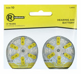 RadioShack Hearing Aid Battery, Size 10, 24 Pack, 2302528