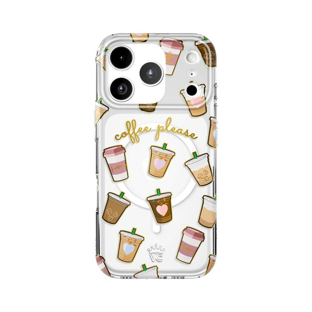 Velvet Caviar iPhone 17 Pro Magsafe Case - Coffee Please