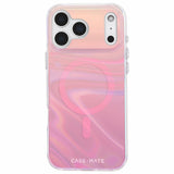 Case-Mate Soap Bubble iPhone 17 Pro Max Case [Compatible with MagSafe] - Stylish Phone Case for Women with 12ft Drop Protection - Premium Magnetic Cover for iPhone 17 Pro Max - Peach Iridescent