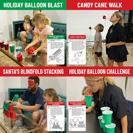 Minute of Fun – 24 Christmas Games Advent Party Gift Set