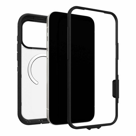 OtterBox Defender Pro XT Clear compatlble with MagSafe Case w/Camera Control iPhone 17 Pro Max Dark Side (Black)
