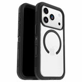 OtterBox Defender Pro XT Clear compatlble with MagSafe Case w/Camera Control iPhone 17 Pro Dark Side (Black)