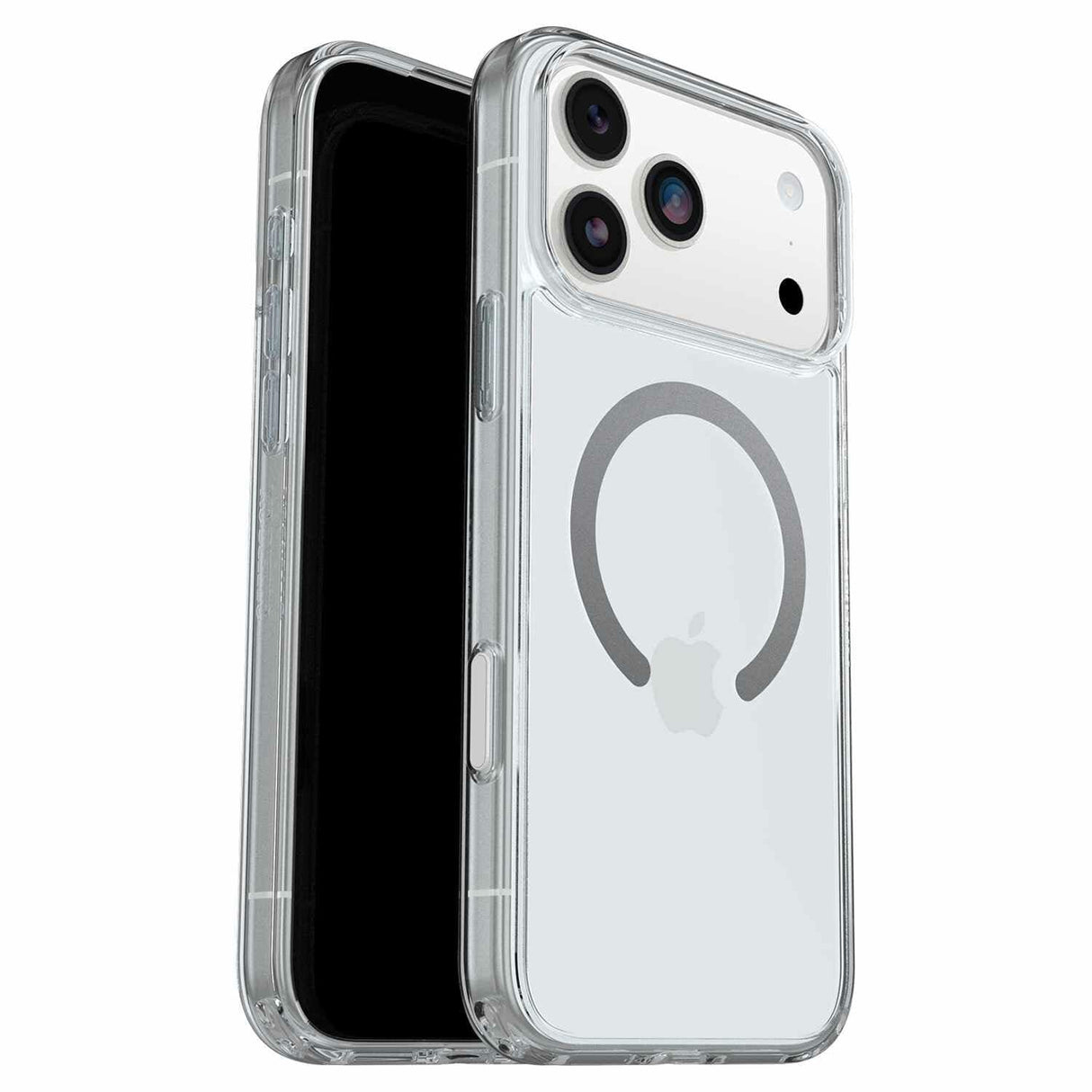 OtterBox Symmetry Clear compatlble with MagSafe Case w/Camera Control iPhone 17 Pro Max Clear with Blue Tint (Clear)