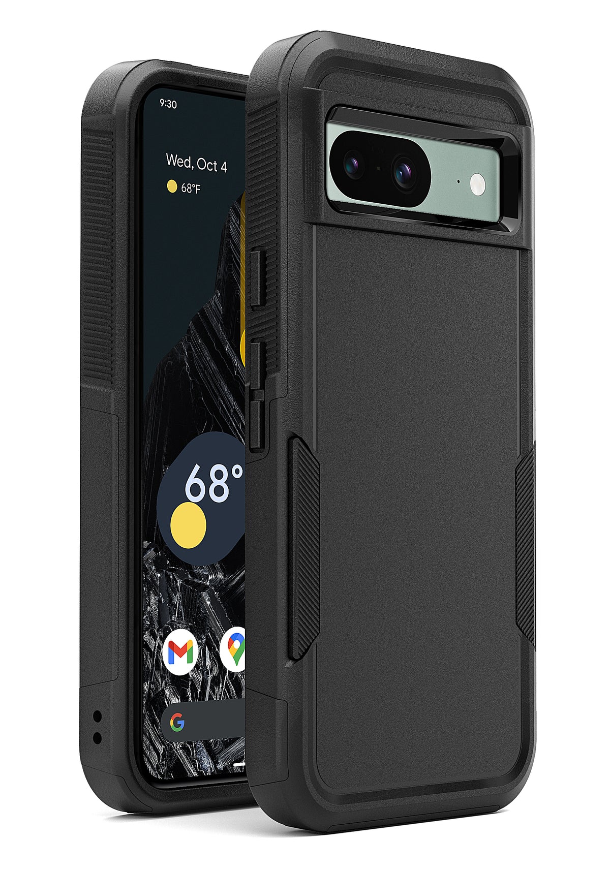 GOOGLE PIXEL 8A BASE PRO TECH CASE - BLACK - image 1