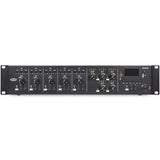 Like New Pure Resonance Audio RZMA120BT 4 Zone Commercial Mixer Amplifier with Bluetooth 4 x 120W at 4-16 Ohms or 70V/100V