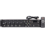 Like New Pure Resonance Audio RZMA120BT 4 Zone Commercial Mixer Amplifier with Bluetooth 4 x 120W at 4-16 Ohms or 70V/100V