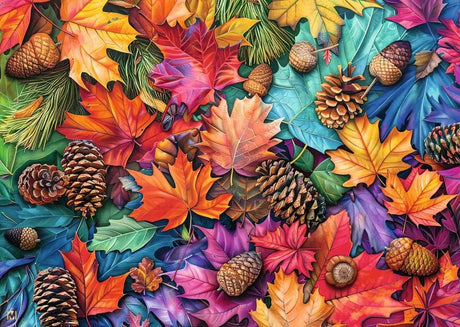 Ravensburger Autumn Riches 500 Piece LF Puzzle - puzzle artwork
