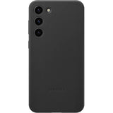 Samsung - Leather Cover Case For Samsung Galaxy S23 Plus - Black