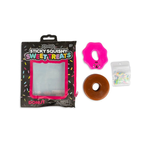 SCRUNCHEMS SWEET TREATS STICKY SQUISHY DONUT - view 4