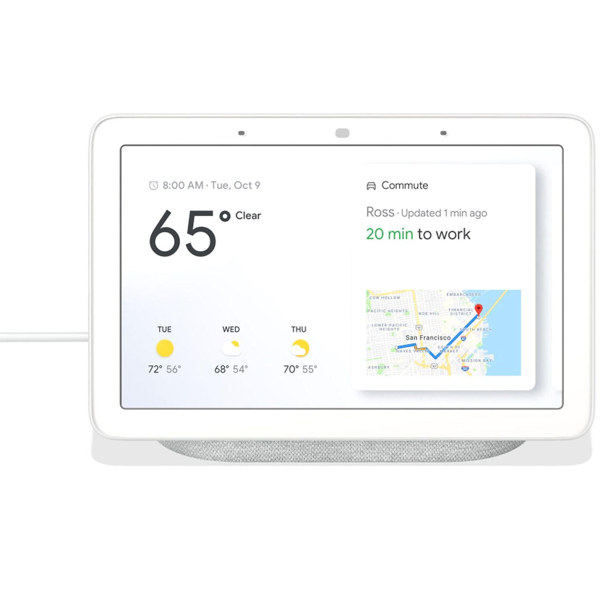 Google Nest Hub - Chalk