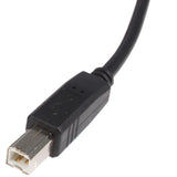 10 ft USB 2.0 Certified A to B Cable - M/M