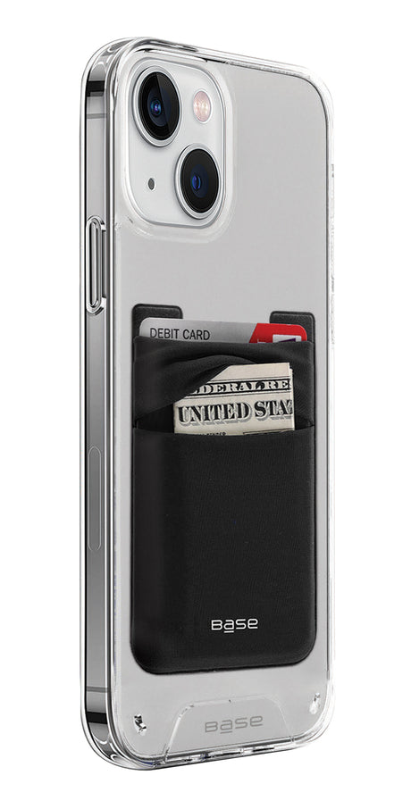 WALLET BY BASE - STICK-ON WALLET - BLACK - image 1