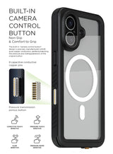 xBase iPhone 17 (6.1) -Waterproof MagSafe Compatible Case w/Wrist Strap - image 4