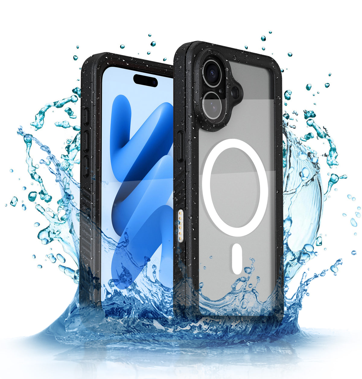 xBase iPhone 17 (6.1) -Waterproof MagSafe Compatible Case w/Wrist Strap - image 1