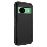 GOOGLE PIXEL 8A AMPD - DUAL LAYER MILITARY DROP CASE - BLACK