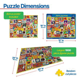 White Mountain Puzzles - Happy Birthday - 1000 Piece Jigsaw Puzzle - view 3